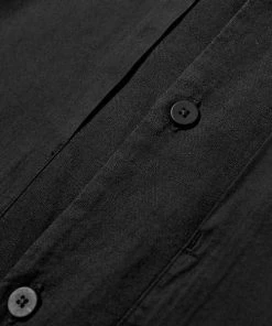 Folk Overlay Ss Shirt Soft Black 7 Folk Overlay Ss Shirt Soft Black