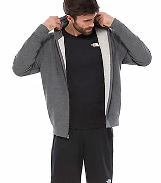 The North Face Maglia Open Gate Full-Zip Medium Grey Heather/Black Uomo 4 The North Face Maglia Open Gate Full-Zip Medium Grey Heather/Black Uomo
