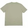 Folk Contrast Sleeve T-Shirt in Olive