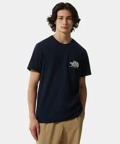 The North Face T-Shirt Berkeley California Taschino Uomo Aviator Navy