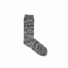 Folk Melange Sock Black