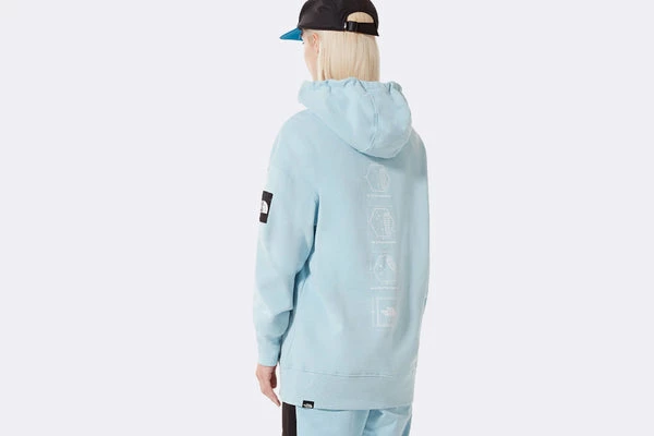The North Face Wmns Galahm Graphic Hoodie Beta Blue 4 The North Face Wmns Galahm Graphic Hoodie Beta Blue