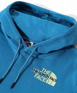 The North Face Maglia Graphic Hoodie Light Uomo Banff Blue