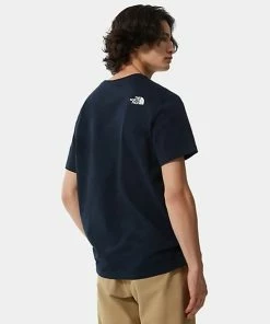 The North Face T-Shirt Berkeley California Taschino Uomo Aviator Navy