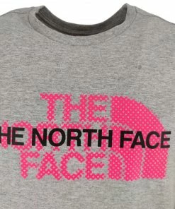 The North Face T-Shirt Graphic Tee Uomo Light Grey Heather