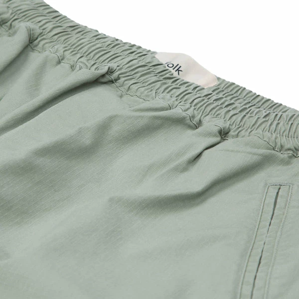 Folk Drawcord Assembly Pant Olive Ripstop 3 Folk Drawcord Assembly Pant Olive Ripstop