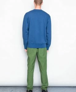 Folk Boxy Sweat In O/Dye Indigo
