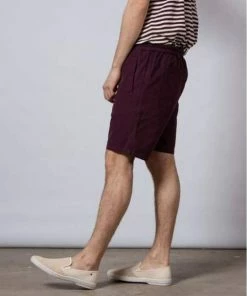 Folk Plum Drawcord Assembly Shorts Last Piece