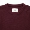 Folk Burgundy Textured Tee Short Sleeve Last Piece