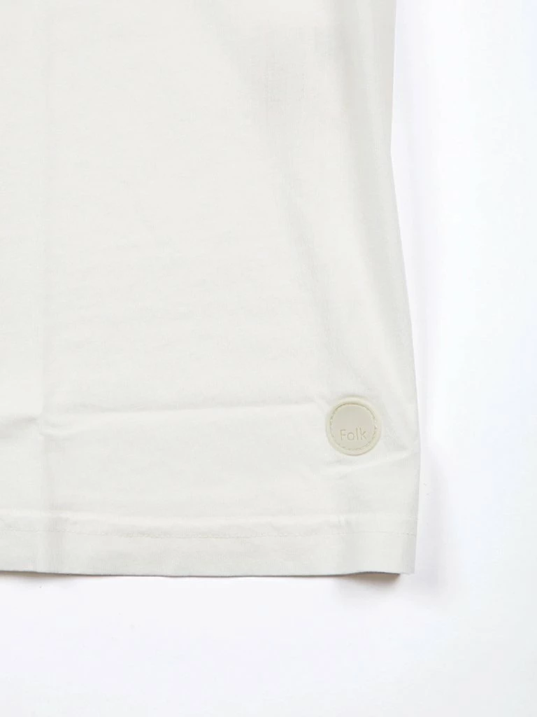 Folk Assembly T Shirt In White 3 Folk Assembly T Shirt In White