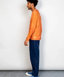 Folk Rivet Sweat In Light Orange