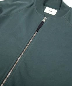 Folk Rivet Bomber In Dark Fern