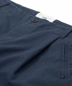 Folk Assembly Pant Navy Ripstop