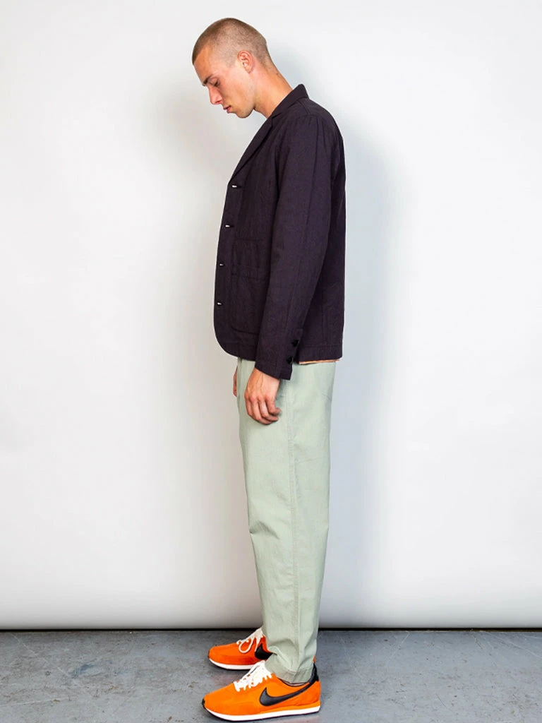 Folk Patch Jacket In Soft Black Crinkle 4 Folk Patch Jacket In Soft Black Crinkle