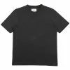 Folk Contrast Sleeve T-Shrit - Soft Black 2 Folk Contrast Sleeve T-Shrit - Soft Black