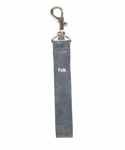 Folk Loop Keyring - Slate