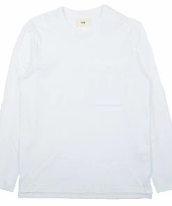Folk LS Stack T-Shirt - White