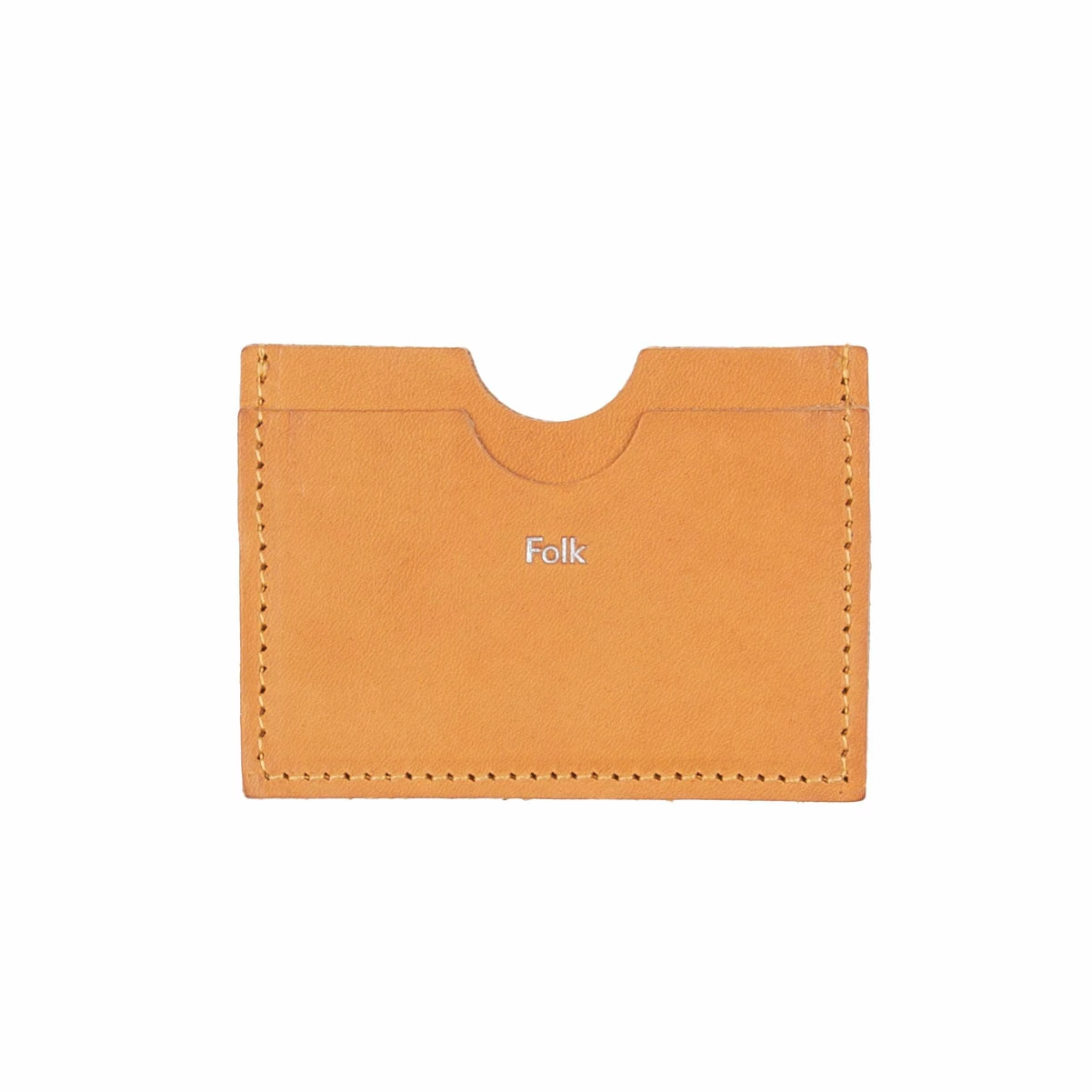 Folk Orb Cardholder - Tan 3 Folk Orb Cardholder - Tan