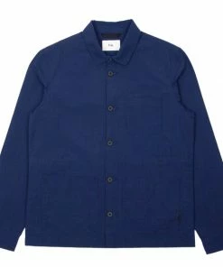 Folk Assembly Jacket Bright Navy