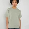 Folk Ss Boxy Sweatshirt In Olive