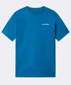 The North Face S/s Mountain Heavyweight Tee Banff Blue