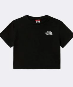The North Face Wmns Crop S/s Te Tnf Black