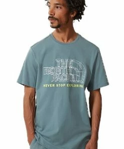 The North Face T-shirt Coordinates Uomo Goblin Blue