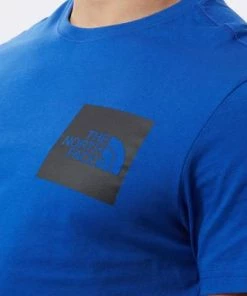 The North Face S S Fine Tee Blue