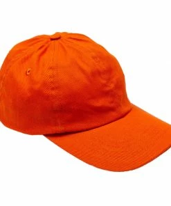Folk 6 Panel Twill Cap Burnt Orange