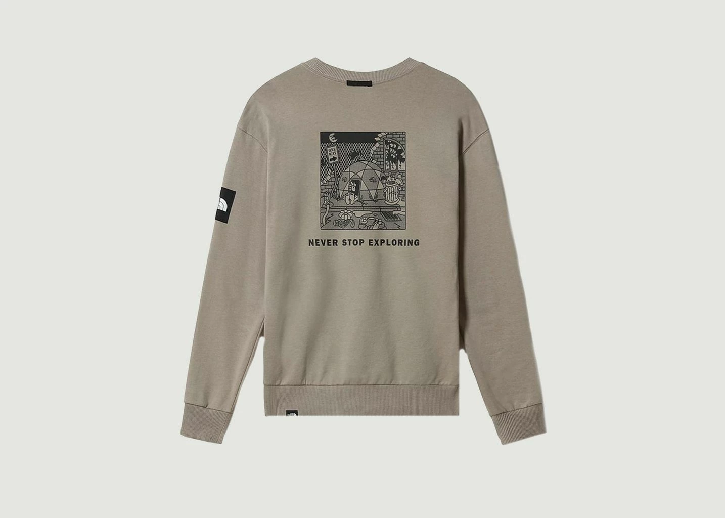 The North Face Black Box Fleece Crewneck Sweatshirt 3 The North Face Black Box Fleece Crewneck Sweatshirt