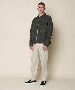 Folk Stone Moss Orb Virgin Wool Jacket Made In Portugal