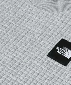 The North Face Wmns Mhysa Quilted S/S Top Heather Grey