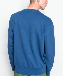 Folk Boxy Sweat In O/Dye Indigo