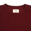Folk Burgundy Textured Tee Long Sleeve