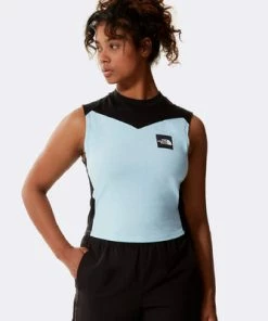 The North Face Wmns Sunriser Cropped Tank Beta Blue