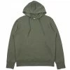 Folk Boxy Hoodie - Mid Olive
