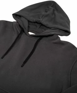 Folk Boxy Hood - Soft Black