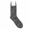 Folk Melange Sock - Dark Slate Mix