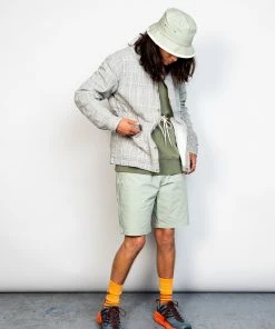 Folk Assembly Jacket - Ecru Crinkle Check 16 Folk Assembly Jacket - Ecru Crinkle Check