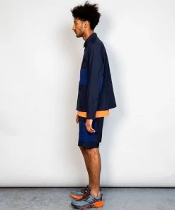 Folk Stack Jacket - Navy