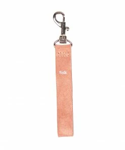 Folk Loop Keyring - Quartz Pink