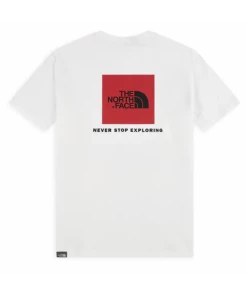 The North Face White Red Box T Shirt