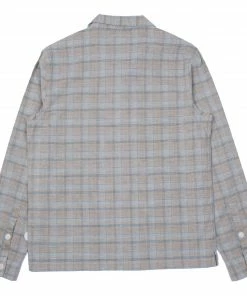 Folk Patch Shirt - Seasalt Checked Cord