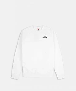The North Face Raglan Red Box Crew Neck