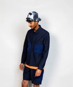 Folk Stack Jacket - Navy