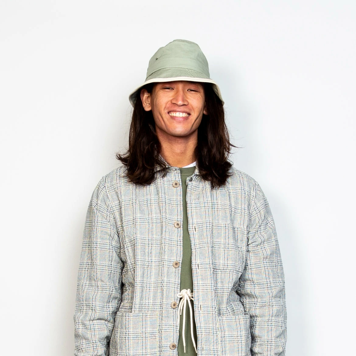 Folk Assembly Jacket - Ecru Crinkle Check 7 Folk Assembly Jacket - Ecru Crinkle Check