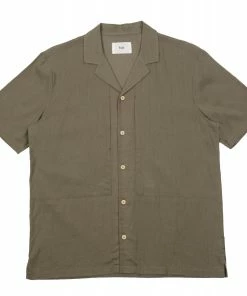 Folk Junction Shirt - Mid Olive