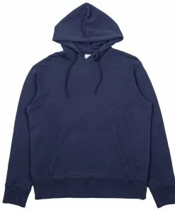 Folk Boxy Hoodie - Navy